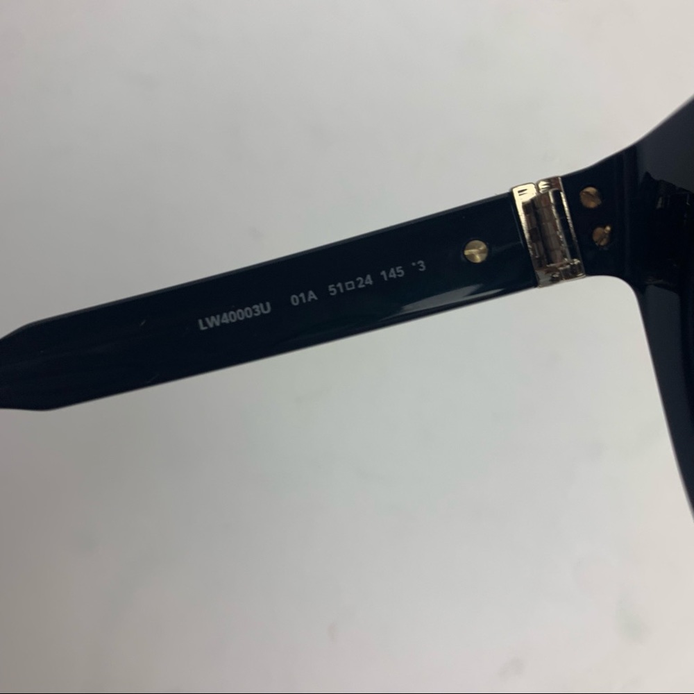 Loewe Black Lw40003u 51mm Round Sunglasses - Picture 8 of 10